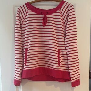 Red and White Striped Sweater